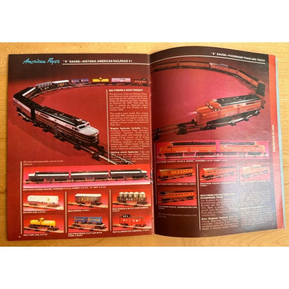Vintage 1981 Lionel Electric Trains Catalog O Gauge American Flyer Fundimensions